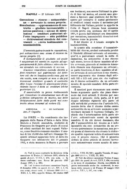 Annali della giurisprudenza italiana raccolta generale delle decisioni delle Corti di cassazione e d'appello in materia civile, criminale, commerciale, di diritto pubblico e amministrativo, e di procedura civile e penale