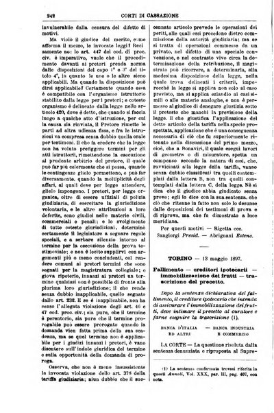 Annali della giurisprudenza italiana raccolta generale delle decisioni delle Corti di cassazione e d'appello in materia civile, criminale, commerciale, di diritto pubblico e amministrativo, e di procedura civile e penale