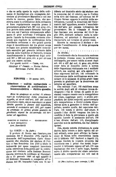 Annali della giurisprudenza italiana raccolta generale delle decisioni delle Corti di cassazione e d'appello in materia civile, criminale, commerciale, di diritto pubblico e amministrativo, e di procedura civile e penale