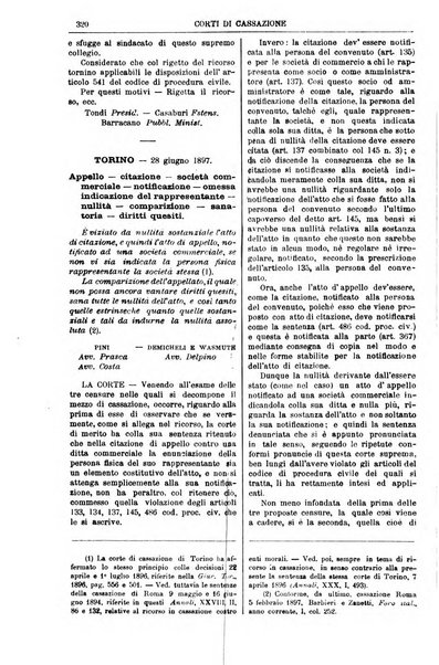 Annali della giurisprudenza italiana raccolta generale delle decisioni delle Corti di cassazione e d'appello in materia civile, criminale, commerciale, di diritto pubblico e amministrativo, e di procedura civile e penale