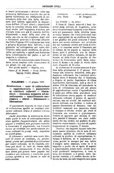 Annali della giurisprudenza italiana raccolta generale delle decisioni delle Corti di cassazione e d'appello in materia civile, criminale, commerciale, di diritto pubblico e amministrativo, e di procedura civile e penale