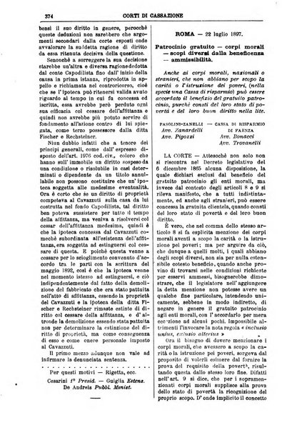 Annali della giurisprudenza italiana raccolta generale delle decisioni delle Corti di cassazione e d'appello in materia civile, criminale, commerciale, di diritto pubblico e amministrativo, e di procedura civile e penale