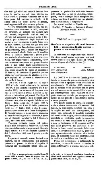 Annali della giurisprudenza italiana raccolta generale delle decisioni delle Corti di cassazione e d'appello in materia civile, criminale, commerciale, di diritto pubblico e amministrativo, e di procedura civile e penale