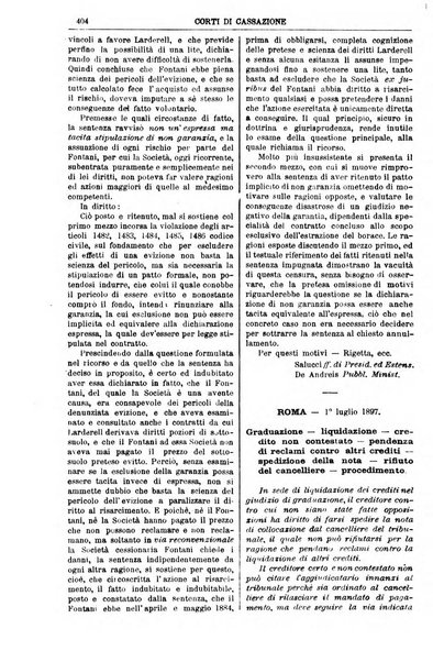 Annali della giurisprudenza italiana raccolta generale delle decisioni delle Corti di cassazione e d'appello in materia civile, criminale, commerciale, di diritto pubblico e amministrativo, e di procedura civile e penale