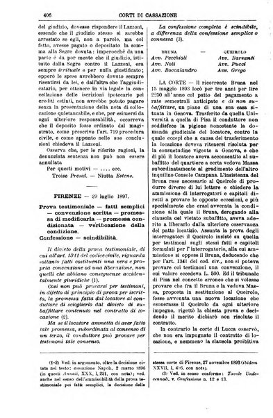 Annali della giurisprudenza italiana raccolta generale delle decisioni delle Corti di cassazione e d'appello in materia civile, criminale, commerciale, di diritto pubblico e amministrativo, e di procedura civile e penale