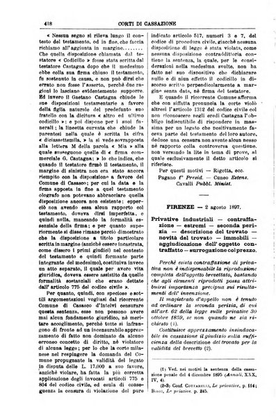 Annali della giurisprudenza italiana raccolta generale delle decisioni delle Corti di cassazione e d'appello in materia civile, criminale, commerciale, di diritto pubblico e amministrativo, e di procedura civile e penale