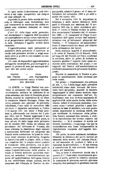 Annali della giurisprudenza italiana raccolta generale delle decisioni delle Corti di cassazione e d'appello in materia civile, criminale, commerciale, di diritto pubblico e amministrativo, e di procedura civile e penale