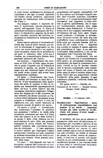 Annali della giurisprudenza italiana raccolta generale delle decisioni delle Corti di cassazione e d'appello in materia civile, criminale, commerciale, di diritto pubblico e amministrativo, e di procedura civile e penale