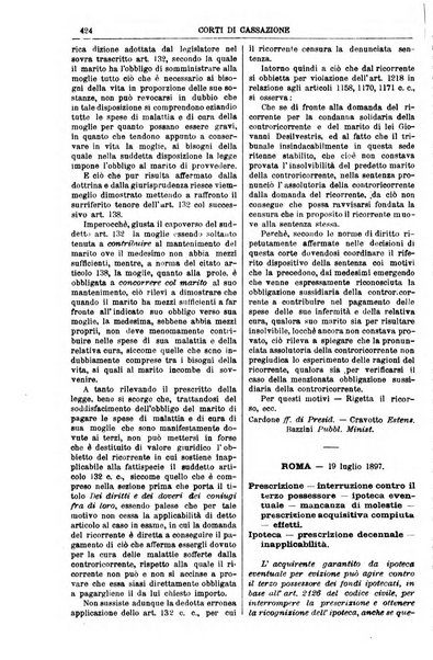 Annali della giurisprudenza italiana raccolta generale delle decisioni delle Corti di cassazione e d'appello in materia civile, criminale, commerciale, di diritto pubblico e amministrativo, e di procedura civile e penale