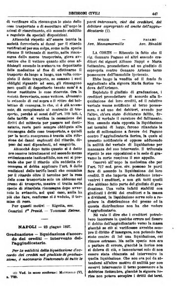 Annali della giurisprudenza italiana raccolta generale delle decisioni delle Corti di cassazione e d'appello in materia civile, criminale, commerciale, di diritto pubblico e amministrativo, e di procedura civile e penale