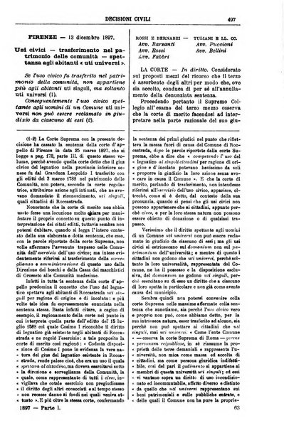 Annali della giurisprudenza italiana raccolta generale delle decisioni delle Corti di cassazione e d'appello in materia civile, criminale, commerciale, di diritto pubblico e amministrativo, e di procedura civile e penale