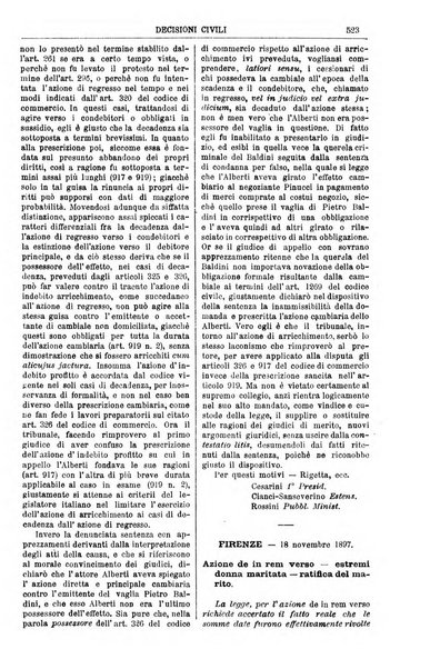 Annali della giurisprudenza italiana raccolta generale delle decisioni delle Corti di cassazione e d'appello in materia civile, criminale, commerciale, di diritto pubblico e amministrativo, e di procedura civile e penale