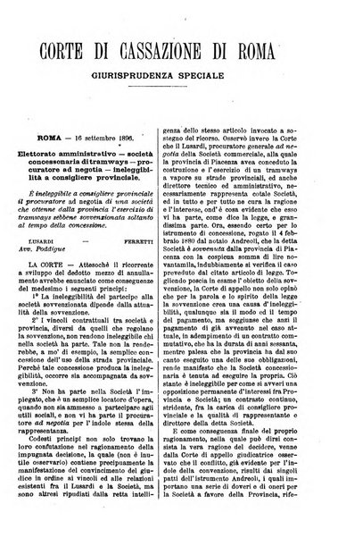 Annali della giurisprudenza italiana raccolta generale delle decisioni delle Corti di cassazione e d'appello in materia civile, criminale, commerciale, di diritto pubblico e amministrativo, e di procedura civile e penale