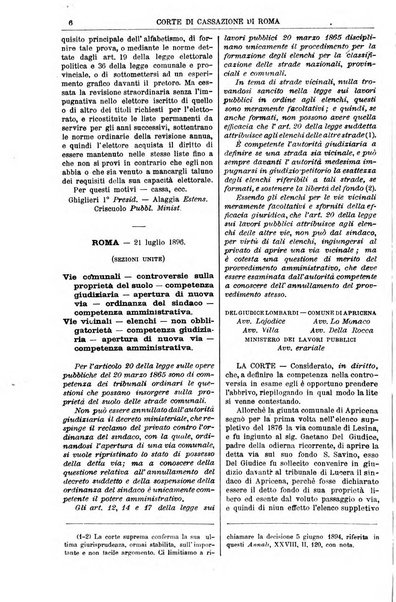 Annali della giurisprudenza italiana raccolta generale delle decisioni delle Corti di cassazione e d'appello in materia civile, criminale, commerciale, di diritto pubblico e amministrativo, e di procedura civile e penale