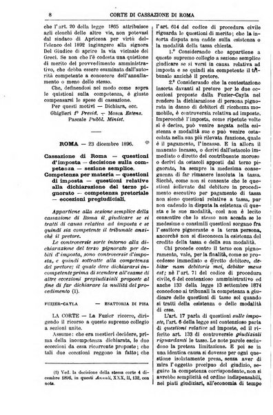 Annali della giurisprudenza italiana raccolta generale delle decisioni delle Corti di cassazione e d'appello in materia civile, criminale, commerciale, di diritto pubblico e amministrativo, e di procedura civile e penale