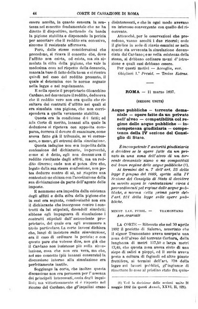 Annali della giurisprudenza italiana raccolta generale delle decisioni delle Corti di cassazione e d'appello in materia civile, criminale, commerciale, di diritto pubblico e amministrativo, e di procedura civile e penale