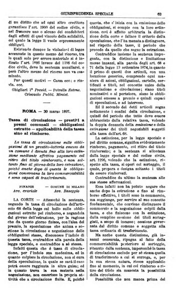 Annali della giurisprudenza italiana raccolta generale delle decisioni delle Corti di cassazione e d'appello in materia civile, criminale, commerciale, di diritto pubblico e amministrativo, e di procedura civile e penale