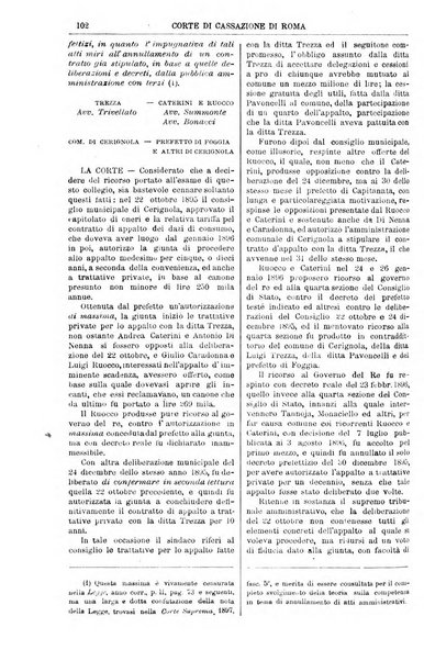 Annali della giurisprudenza italiana raccolta generale delle decisioni delle Corti di cassazione e d'appello in materia civile, criminale, commerciale, di diritto pubblico e amministrativo, e di procedura civile e penale