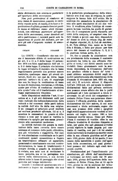 Annali della giurisprudenza italiana raccolta generale delle decisioni delle Corti di cassazione e d'appello in materia civile, criminale, commerciale, di diritto pubblico e amministrativo, e di procedura civile e penale