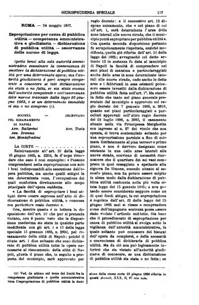 Annali della giurisprudenza italiana raccolta generale delle decisioni delle Corti di cassazione e d'appello in materia civile, criminale, commerciale, di diritto pubblico e amministrativo, e di procedura civile e penale