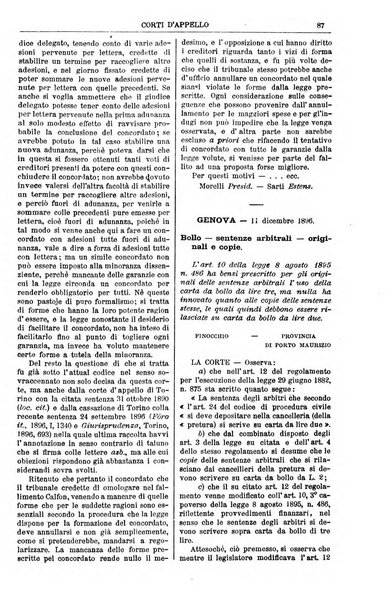 Annali della giurisprudenza italiana raccolta generale delle decisioni delle Corti di cassazione e d'appello in materia civile, criminale, commerciale, di diritto pubblico e amministrativo, e di procedura civile e penale