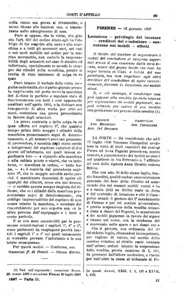 Annali della giurisprudenza italiana raccolta generale delle decisioni delle Corti di cassazione e d'appello in materia civile, criminale, commerciale, di diritto pubblico e amministrativo, e di procedura civile e penale