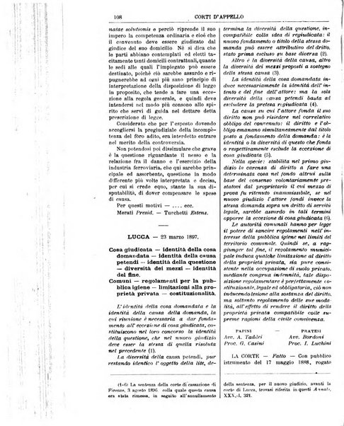 Annali della giurisprudenza italiana raccolta generale delle decisioni delle Corti di cassazione e d'appello in materia civile, criminale, commerciale, di diritto pubblico e amministrativo, e di procedura civile e penale