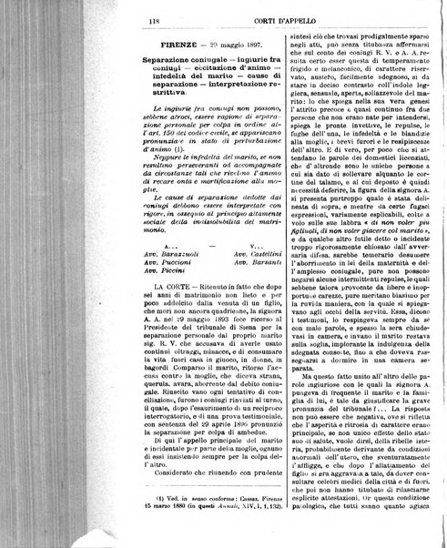 Annali della giurisprudenza italiana raccolta generale delle decisioni delle Corti di cassazione e d'appello in materia civile, criminale, commerciale, di diritto pubblico e amministrativo, e di procedura civile e penale