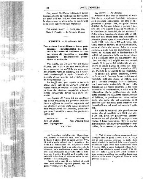 Annali della giurisprudenza italiana raccolta generale delle decisioni delle Corti di cassazione e d'appello in materia civile, criminale, commerciale, di diritto pubblico e amministrativo, e di procedura civile e penale