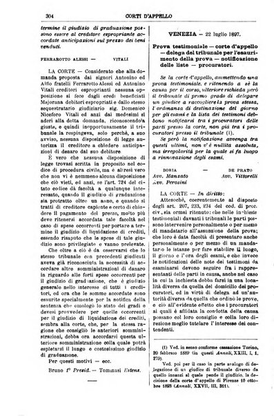 Annali della giurisprudenza italiana raccolta generale delle decisioni delle Corti di cassazione e d'appello in materia civile, criminale, commerciale, di diritto pubblico e amministrativo, e di procedura civile e penale