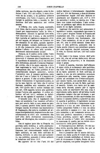 Annali della giurisprudenza italiana raccolta generale delle decisioni delle Corti di cassazione e d'appello in materia civile, criminale, commerciale, di diritto pubblico e amministrativo, e di procedura civile e penale