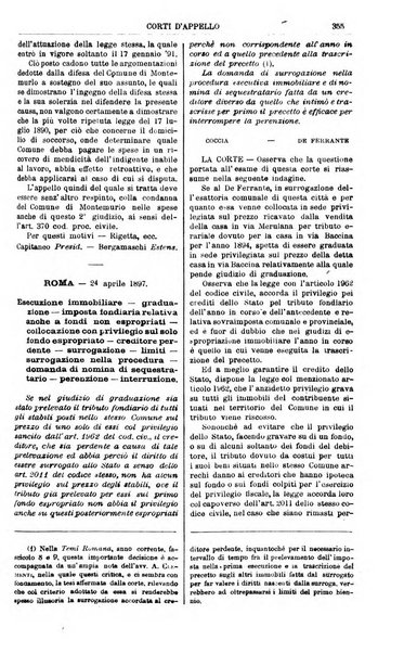 Annali della giurisprudenza italiana raccolta generale delle decisioni delle Corti di cassazione e d'appello in materia civile, criminale, commerciale, di diritto pubblico e amministrativo, e di procedura civile e penale