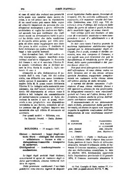 Annali della giurisprudenza italiana raccolta generale delle decisioni delle Corti di cassazione e d'appello in materia civile, criminale, commerciale, di diritto pubblico e amministrativo, e di procedura civile e penale