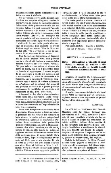 Annali della giurisprudenza italiana raccolta generale delle decisioni delle Corti di cassazione e d'appello in materia civile, criminale, commerciale, di diritto pubblico e amministrativo, e di procedura civile e penale