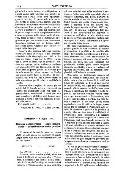 Annali della giurisprudenza italiana raccolta generale delle decisioni delle Corti di cassazione e d'appello in materia civile, criminale, commerciale, di diritto pubblico e amministrativo, e di procedura civile e penale