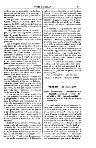 Annali della giurisprudenza italiana raccolta generale delle decisioni delle Corti di cassazione e d'appello in materia civile, criminale, commerciale, di diritto pubblico e amministrativo, e di procedura civile e penale