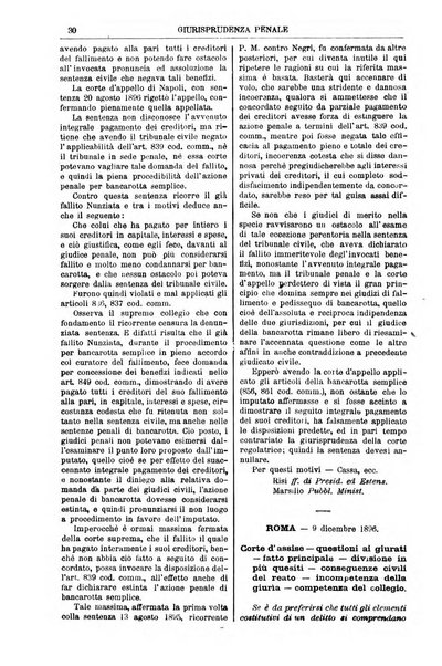 Annali della giurisprudenza italiana raccolta generale delle decisioni delle Corti di cassazione e d'appello in materia civile, criminale, commerciale, di diritto pubblico e amministrativo, e di procedura civile e penale