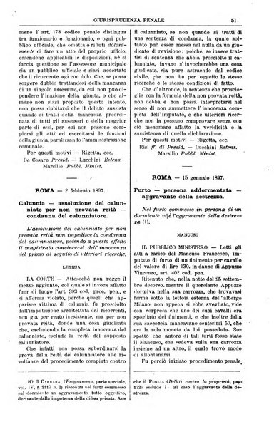 Annali della giurisprudenza italiana raccolta generale delle decisioni delle Corti di cassazione e d'appello in materia civile, criminale, commerciale, di diritto pubblico e amministrativo, e di procedura civile e penale