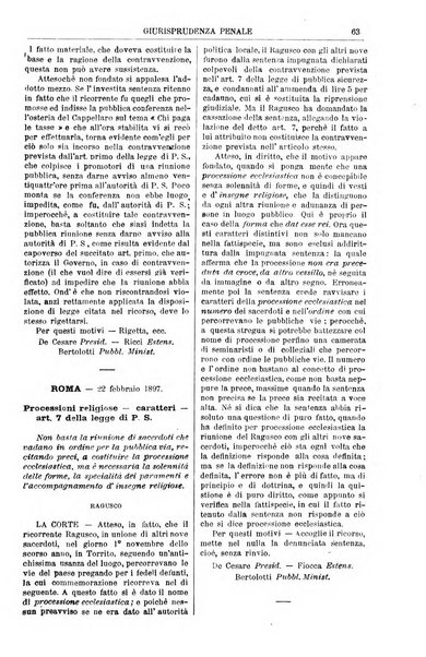 Annali della giurisprudenza italiana raccolta generale delle decisioni delle Corti di cassazione e d'appello in materia civile, criminale, commerciale, di diritto pubblico e amministrativo, e di procedura civile e penale