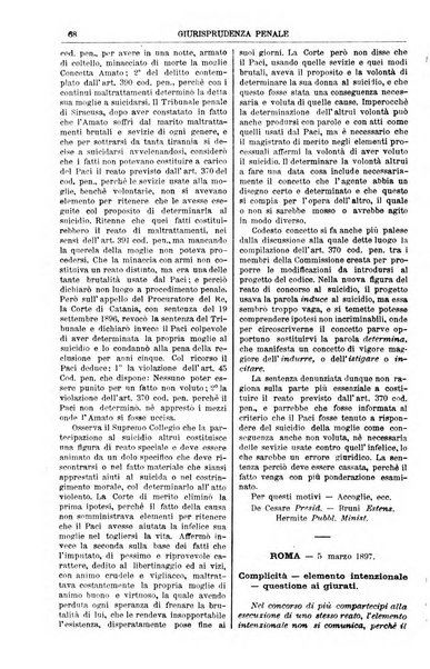 Annali della giurisprudenza italiana raccolta generale delle decisioni delle Corti di cassazione e d'appello in materia civile, criminale, commerciale, di diritto pubblico e amministrativo, e di procedura civile e penale