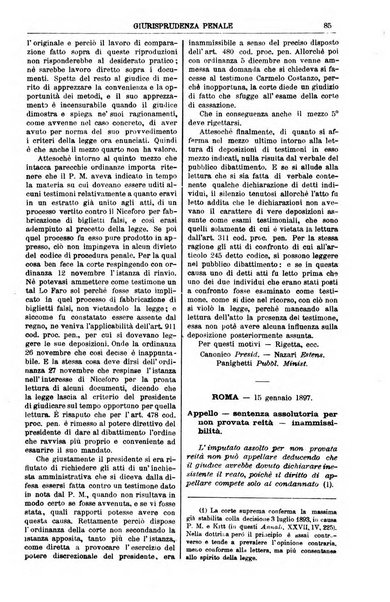 Annali della giurisprudenza italiana raccolta generale delle decisioni delle Corti di cassazione e d'appello in materia civile, criminale, commerciale, di diritto pubblico e amministrativo, e di procedura civile e penale