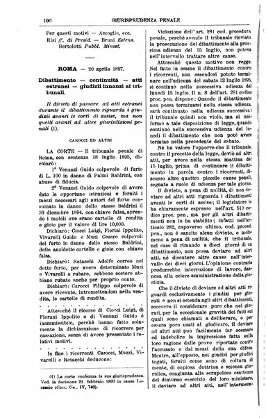 Annali della giurisprudenza italiana raccolta generale delle decisioni delle Corti di cassazione e d'appello in materia civile, criminale, commerciale, di diritto pubblico e amministrativo, e di procedura civile e penale