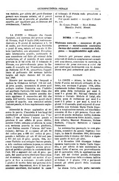 Annali della giurisprudenza italiana raccolta generale delle decisioni delle Corti di cassazione e d'appello in materia civile, criminale, commerciale, di diritto pubblico e amministrativo, e di procedura civile e penale