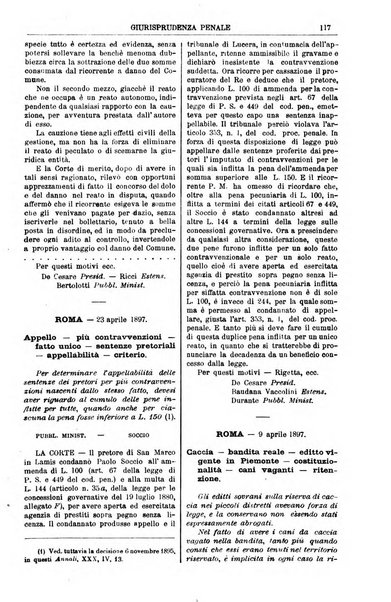 Annali della giurisprudenza italiana raccolta generale delle decisioni delle Corti di cassazione e d'appello in materia civile, criminale, commerciale, di diritto pubblico e amministrativo, e di procedura civile e penale