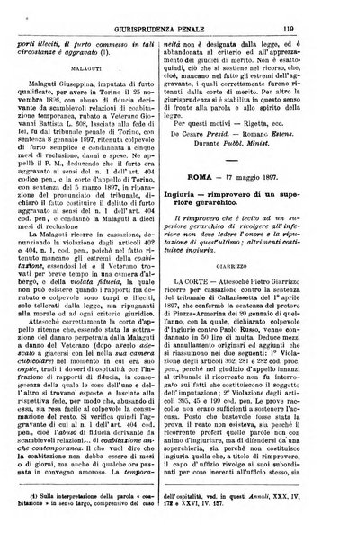 Annali della giurisprudenza italiana raccolta generale delle decisioni delle Corti di cassazione e d'appello in materia civile, criminale, commerciale, di diritto pubblico e amministrativo, e di procedura civile e penale