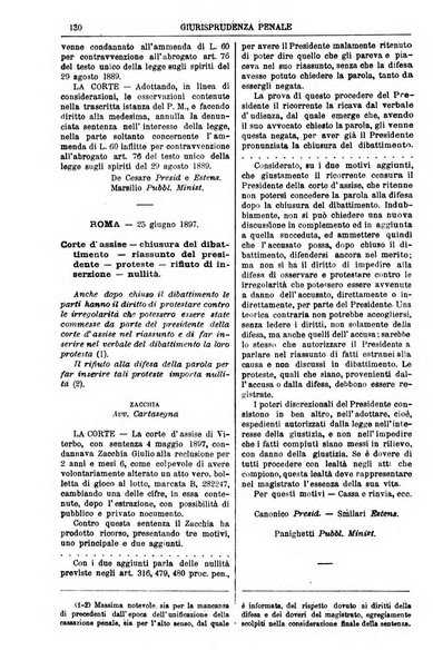 Annali della giurisprudenza italiana raccolta generale delle decisioni delle Corti di cassazione e d'appello in materia civile, criminale, commerciale, di diritto pubblico e amministrativo, e di procedura civile e penale