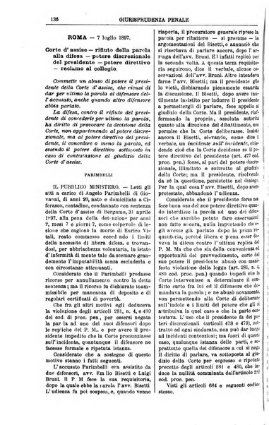 Annali della giurisprudenza italiana raccolta generale delle decisioni delle Corti di cassazione e d'appello in materia civile, criminale, commerciale, di diritto pubblico e amministrativo, e di procedura civile e penale