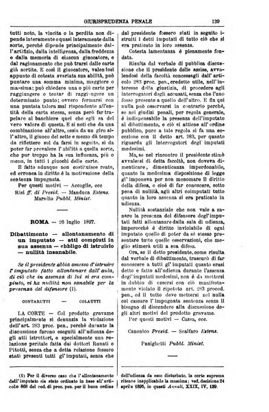 Annali della giurisprudenza italiana raccolta generale delle decisioni delle Corti di cassazione e d'appello in materia civile, criminale, commerciale, di diritto pubblico e amministrativo, e di procedura civile e penale