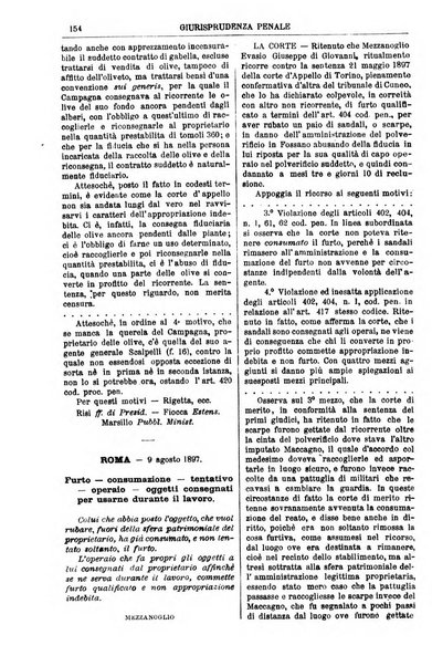 Annali della giurisprudenza italiana raccolta generale delle decisioni delle Corti di cassazione e d'appello in materia civile, criminale, commerciale, di diritto pubblico e amministrativo, e di procedura civile e penale