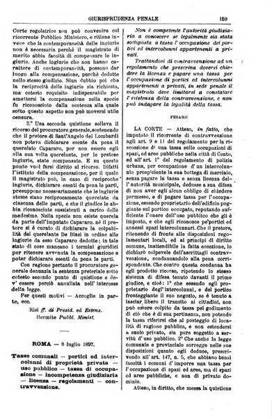 Annali della giurisprudenza italiana raccolta generale delle decisioni delle Corti di cassazione e d'appello in materia civile, criminale, commerciale, di diritto pubblico e amministrativo, e di procedura civile e penale